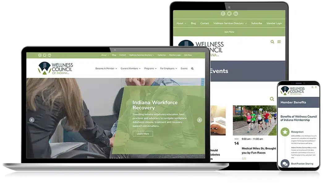 Wellness Council of Indiana | Indianapolis Web Design