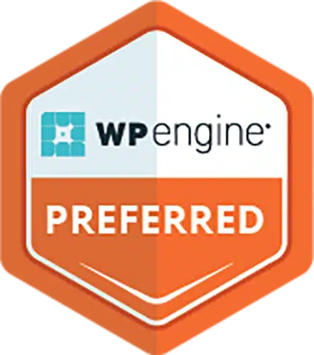 Exceedion recognized as a WP Engine Preferred Partner for premium WordPress website development.