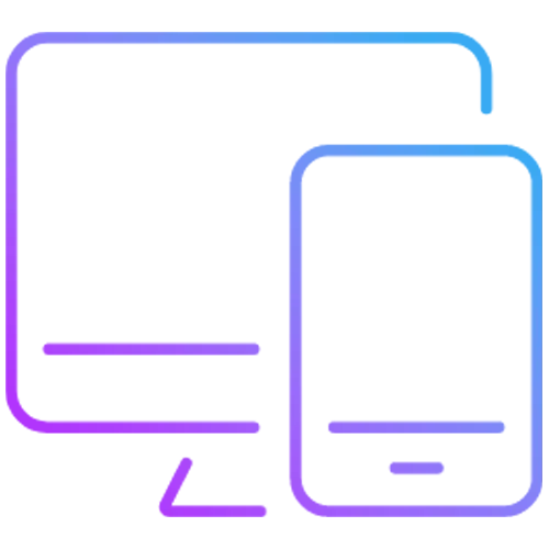 Responsive web design for mobile and desktop devices